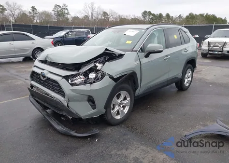 2021 Toyota Rav4 Hybrid Xle from USA, damaged, VIN 4T3RWRFV8MU045525